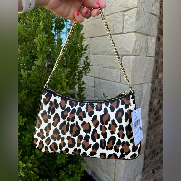 ✨ New Kate Spade Madison Spotted Leopard Medium Convertible Crossbody ✨ - Picture 2 of 11